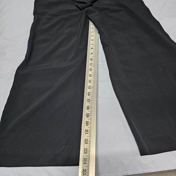 Everlane The Ultimate Crop Jumpsuit Women's Size 4 Black Wide Leg - Picture 11 of 14